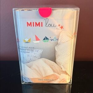 Mimi'lou Boats Wall Sticker Border for Nursery, Kids Room or Play Room NEW